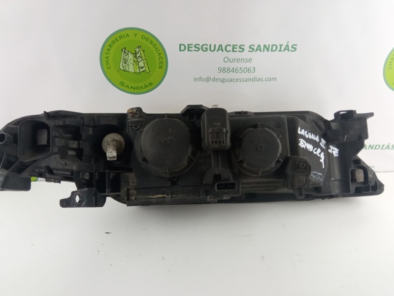 Recambio de faro izquierdo para renault laguna referencia OEM IAM   