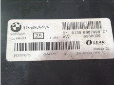 Recambio de centralita luces para bmw s3 320d e90, 2.0d, 163cv, 204d4 5ª generac. (3/05-10/11) fase1(03/05-08/08) referencia OEM 2