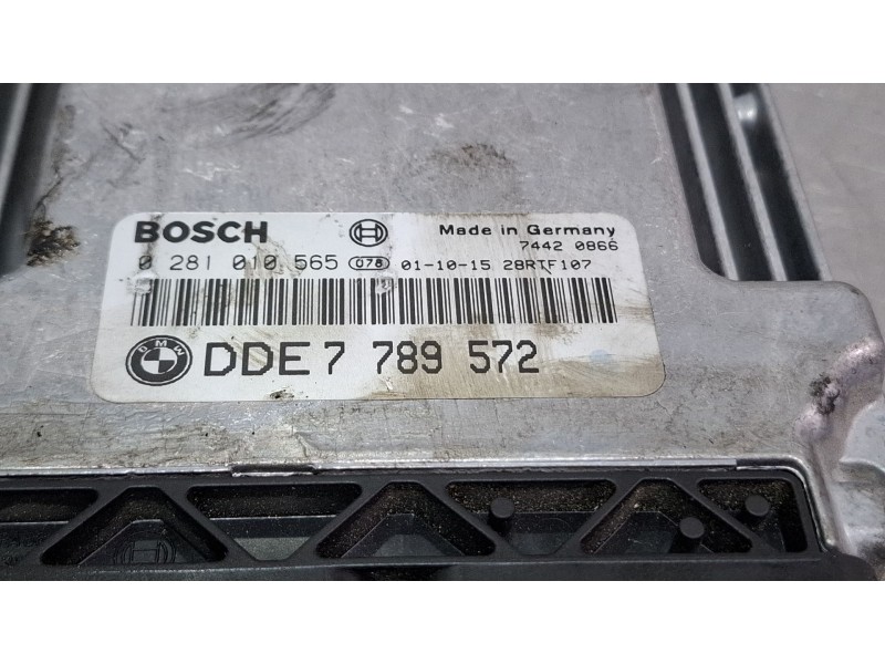 Recambio de centralita motor para bmw serie 3 referencia OEM IAM 0281010565 / DDE7789572  