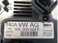 Recambio de alternador 140a/14v para seat león referencia OEM IAM TG14C026 03L903023  2