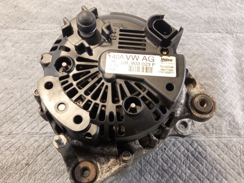 Recambio de alternador 140a/14v para seat león referencia OEM IAM TG14C026 03L903023  Recambio de alternador 140a/14v para seat león referencia OEM IAM TG14C026 03L903023