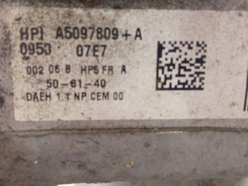 Recambio de bomba direccion asistida para peugeot 307 referencia OEM IAM 9681546580  