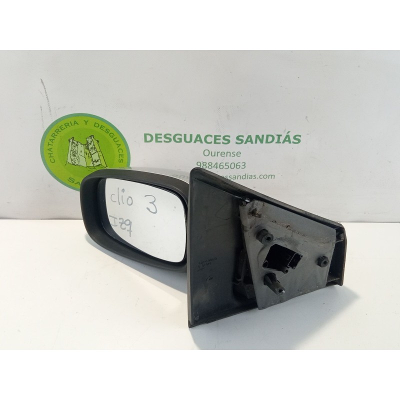 Recambio de espejo retrovisor izquierdo electrico para renault clio referencia OEM IAM 1.244.306.0  