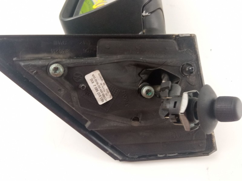 Recambio de espejo retrovisor derecho manual para volkswagen polo referencia OEM IAM   