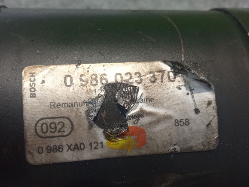 Recambio de motor arranque para hyundai accent referencia OEM IAM 0986023370  