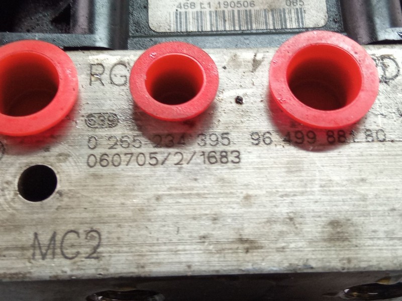Recambio de modulo abs para citroën c4 referencia OEM IAM 02652343959649988180  