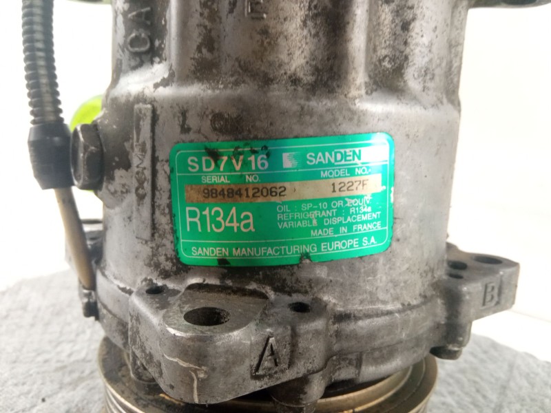 Recambio de compresor aire acondicionado para peugeot partner referencia OEM IAM SD7V16  