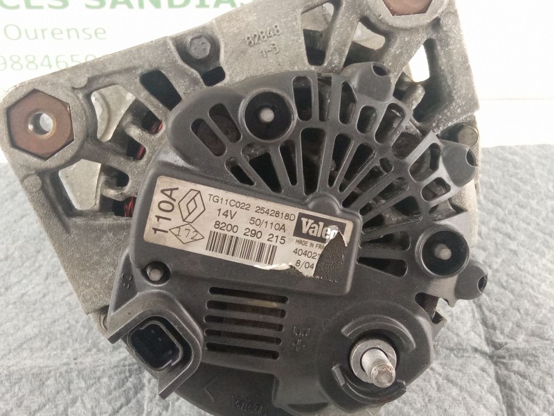 Recambio de alternador 110a 14v para renault megane f9q b8 referencia OEM IAM TG11C022 8200290215 