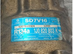 Recambio de compresor aire acondicionado para seat toledo referencia OEM IAM 1J0820803K SD7V16  2
