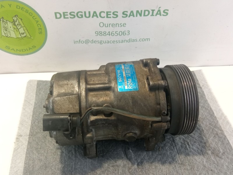 Recambio de compresor aire acondicionado para seat toledo referencia OEM IAM 1J0820803K SD7V16 