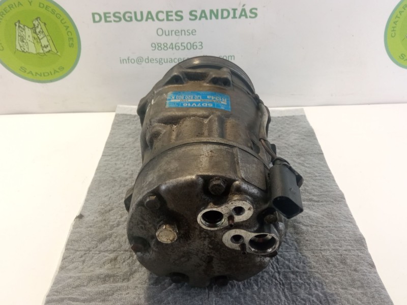 Recambio de compresor aire acondicionado para seat toledo referencia OEM IAM 1J0820803K SD7V16 