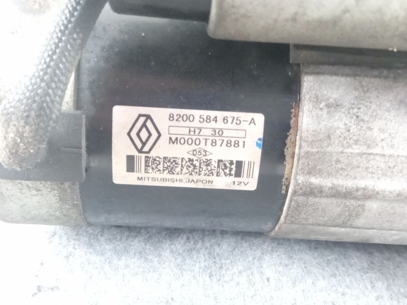 Recambio de motor arranque para renault megane referencia OEM IAM 8200584675A 8200584675-A 