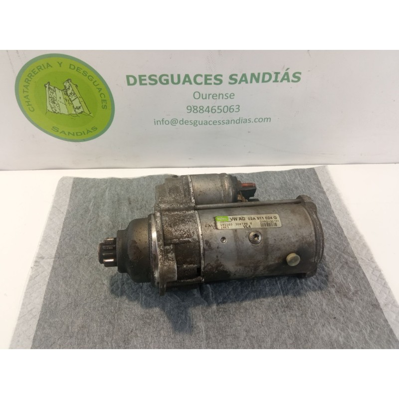 Recambio de motor arranque para seat toledo referencia OEM IAM 02A911024G D7RS130 