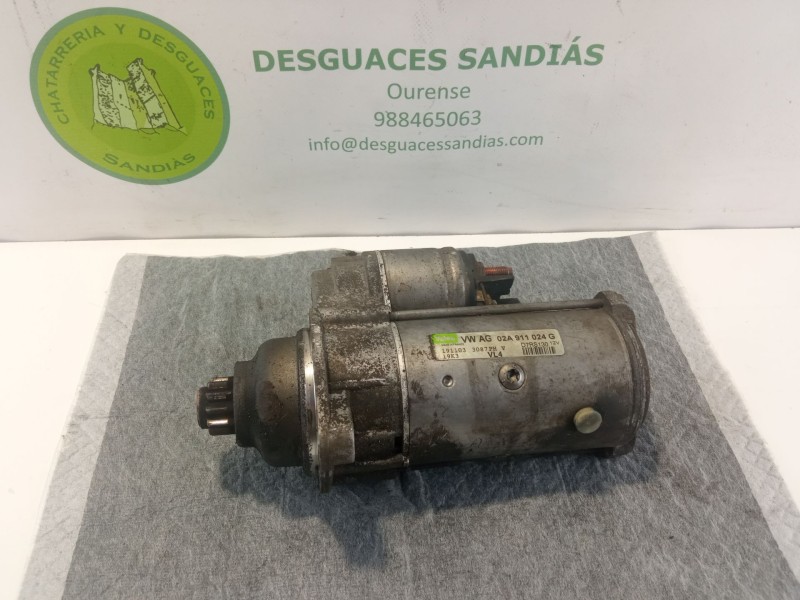 Recambio de motor arranque para seat toledo referencia OEM IAM 02A911024G D7RS130 