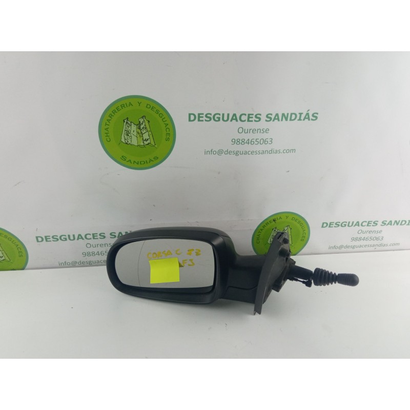 Recambio de espejo retrovisor izquierdo manual para opel corsa referencia OEM IAM   