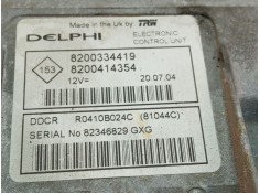 Recambio de centralita motor para renault megane referencia OEM IAM 82003344198200414354   2