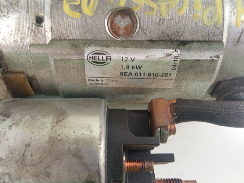 Recambio de motor arranque para citroën c4 referencia OEM IAM 8EA011610-281  