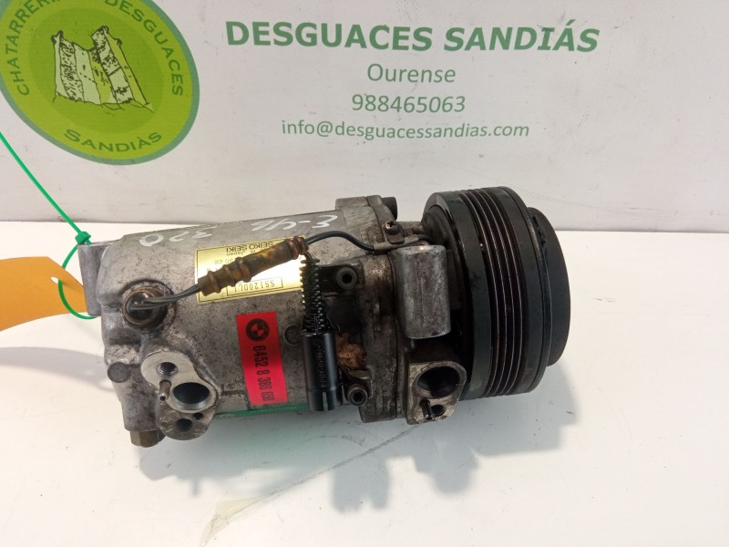 Recambio de compresor aire acondicionado para bmw 320d referencia OEM IAM 8390646 SS120DL1 