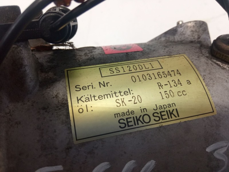 Recambio de compresor aire acondicionado para bmw 320d referencia OEM IAM 8390646 SS120DL1 