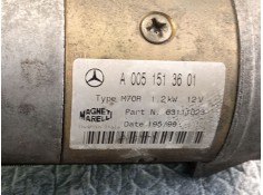 Recambio de motor arranque para mercedes benz clk referencia OEM IAM A0051513601   2
