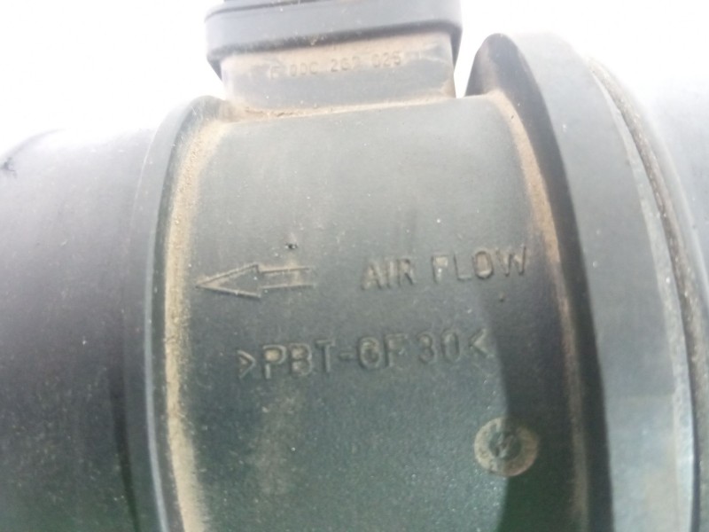 Recambio de caudalimetro para ssangyong actyon referencia OEM IAM 0280218199  