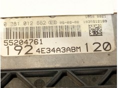 Recambio de centralita motor para fiat stilo referencia OEM IAM 0281012862 55204761 1924E34A3ABM120 2
