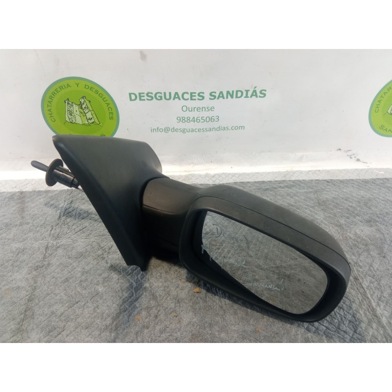 Recambio de espejo retrovisor derecho manual para renault megane referencia OEM IAM   