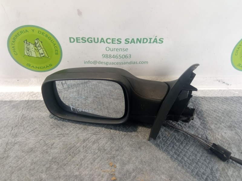 Recambio de espejo retrovisor izquierdo manual para renault megane referencia OEM IAM   