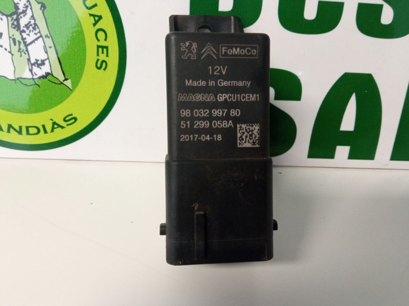Recambio de relé precalentamiento para citroën ds4 referencia OEM IAM 980329978051299058A  