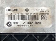 Recambio de centralita motor para bmw 118d referencia OEM IAM 0281013537 DDE 7807828