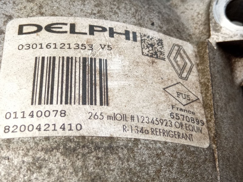 Recambio de compresor aire acondicionado para renault laguna referencia OEM IAM 8200421410  