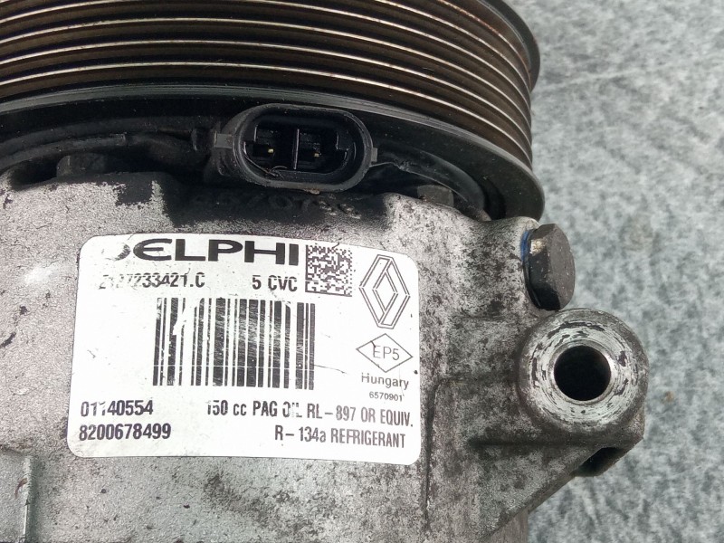 Recambio de compresor aire acondicionado para renault gran scenic referencia OEM IAM 8200678499 01140554 