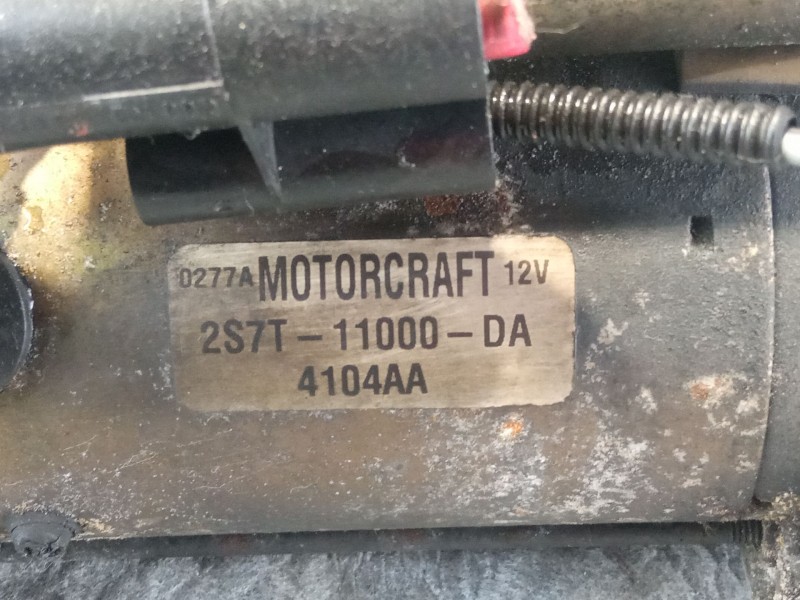 Recambio de motor arranque para ford mondeo referencia OEM IAM 2S7T-11000-DA  
