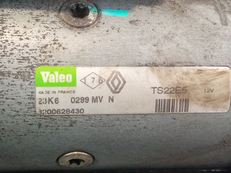 Recambio de motor arranque para renault vel satis referencia OEM IAM 8200628430-TS22E5  