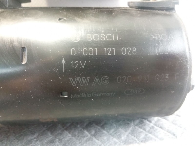 Recambio de motor arranque para seat león referencia OEM IAM 0001121028BOCH  