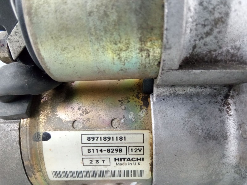 Recambio de motor arranque para opel corsa referencia OEM IAM 8971891181  
