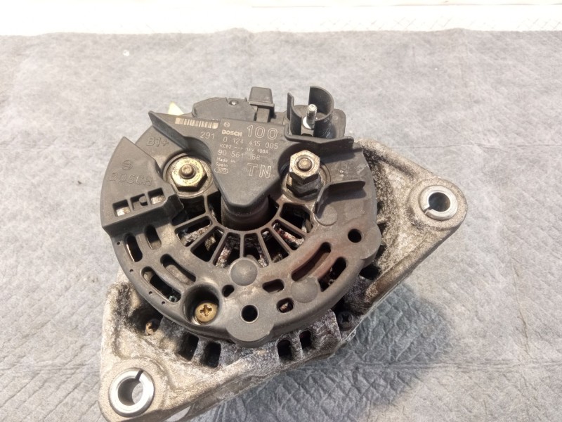 Recambio de alternador 100a/14v para opel zafira referencia OEM IAM 0124415005  