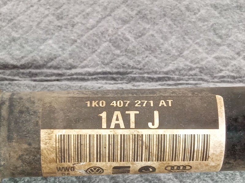 Recambio de palier izquierdo para seat león referencia OEM IAM 1K0407271AT  