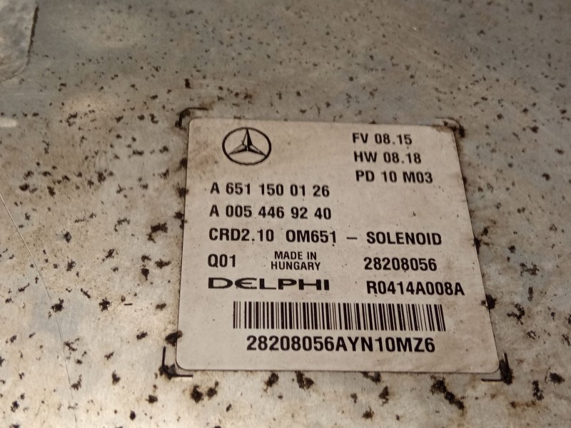 Recambio de centralita motor para mercedes benz c220 referencia OEM IAM A6511500126 R0414A008A A0054469240