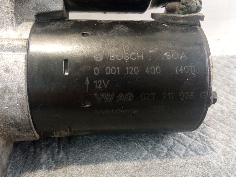 Recambio de motor arranque para seat ibiza referencia OEM IAM 0001120400/02T911023  