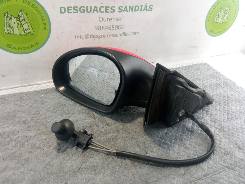 Recambio de espejo retrovisor izquierdo manual para seat ibiza referencia OEM IAM   