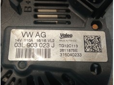 Recambio de alternador 110a/14v para seat león referencia OEM IAM 03L903023JTG12C113   2