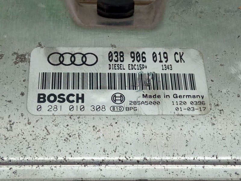 Recambio de centralita motor para audi a3 referencia OEM IAM 0389060190281010308  