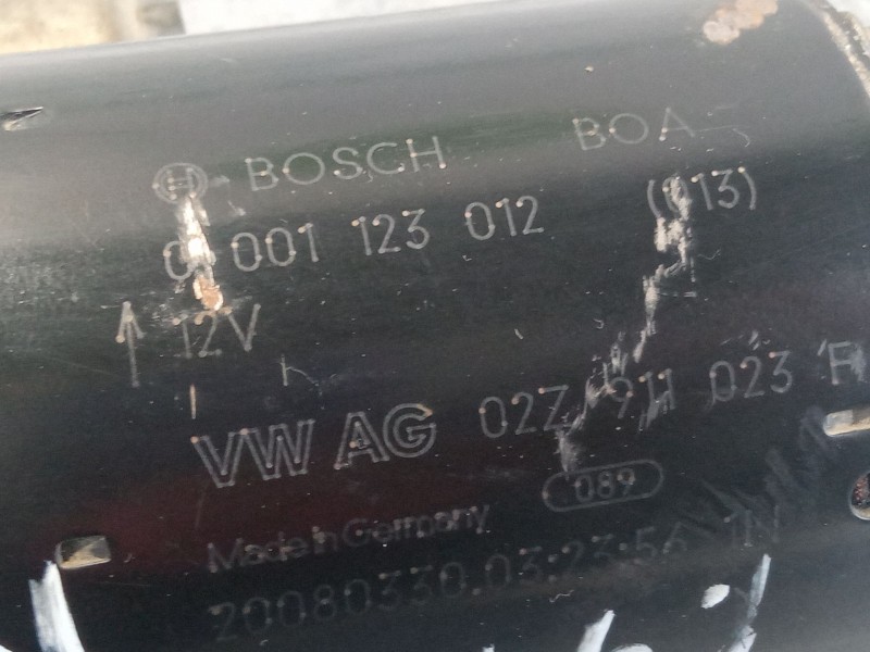 Recambio de motor arranque para seat ibiza referencia OEM IAM 027911023  0001123012