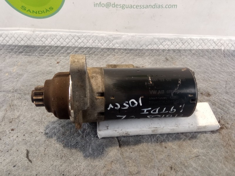 Recambio de motor arranque para seat ibiza referencia OEM IAM 027911023  0001123012