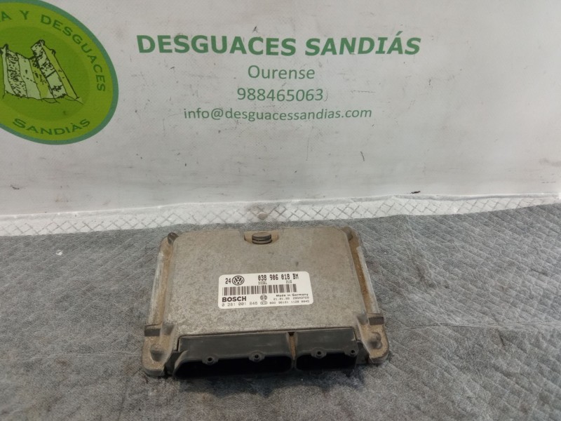 Recambio de centralita motor para volkswagen golf referencia OEM IAM 038906018BM0281001846  
