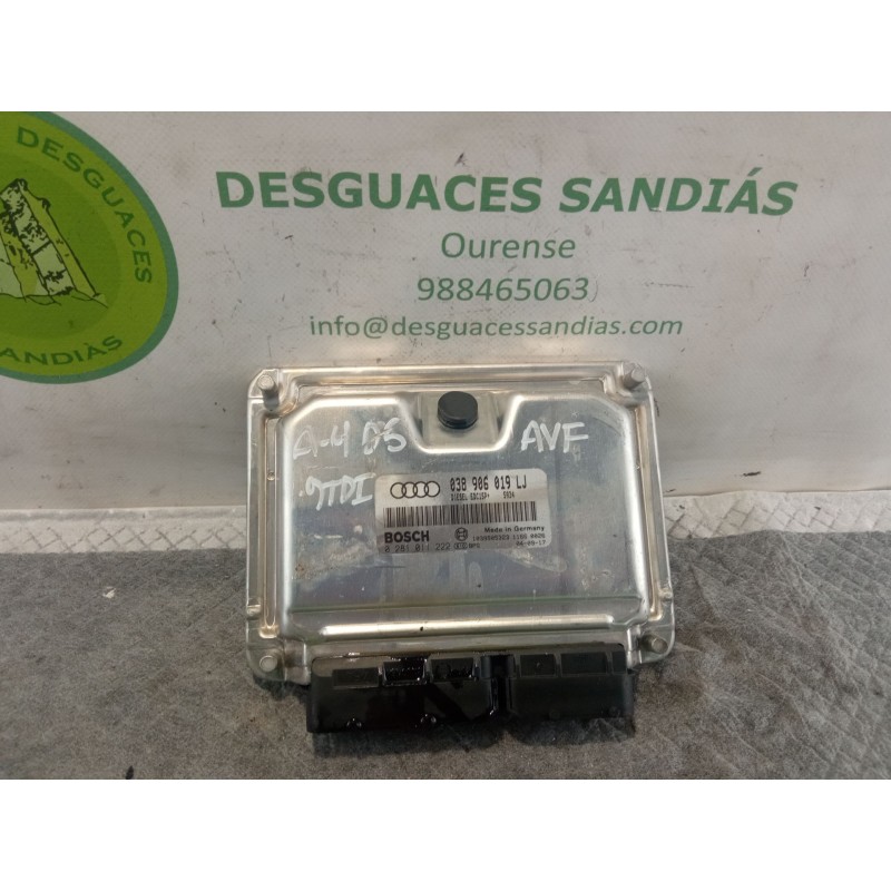 Recambio de centralita motor para audi a4 referencia OEM IAM 038906019LJBOSCH:0281011222  