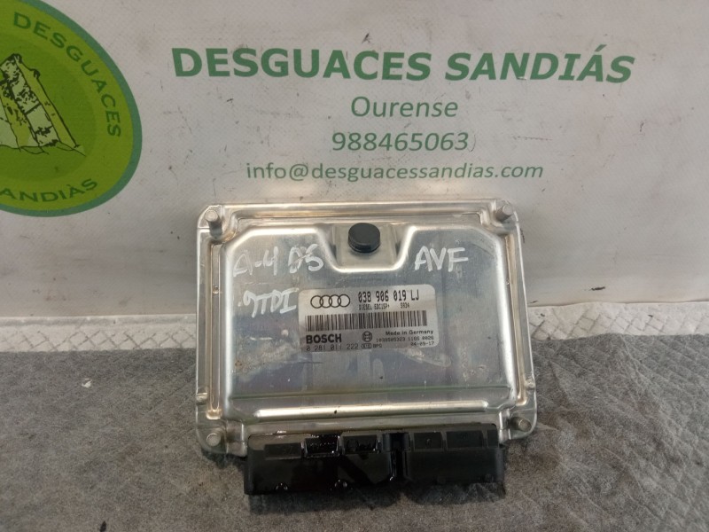 Recambio de centralita motor para audi a4 referencia OEM IAM 038906019LJBOSCH:0281011222  