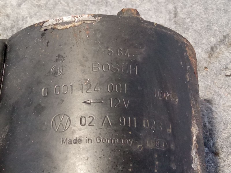 Recambio de motor arranque para volkswagen passat referencia OEM IAM 02A911023J  0001124001