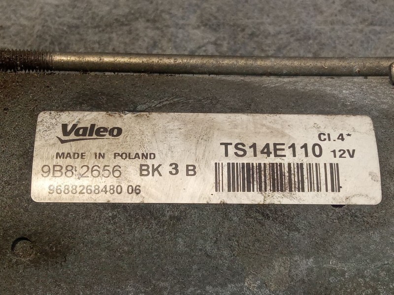 Recambio de motor arranque para ds ds4 referencia OEM IAM 9688268480TS14E110VALEO  